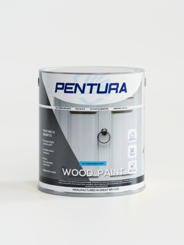 Pentura Exterior Wood Door 1K Brushable Paint Pentura Pro Paint